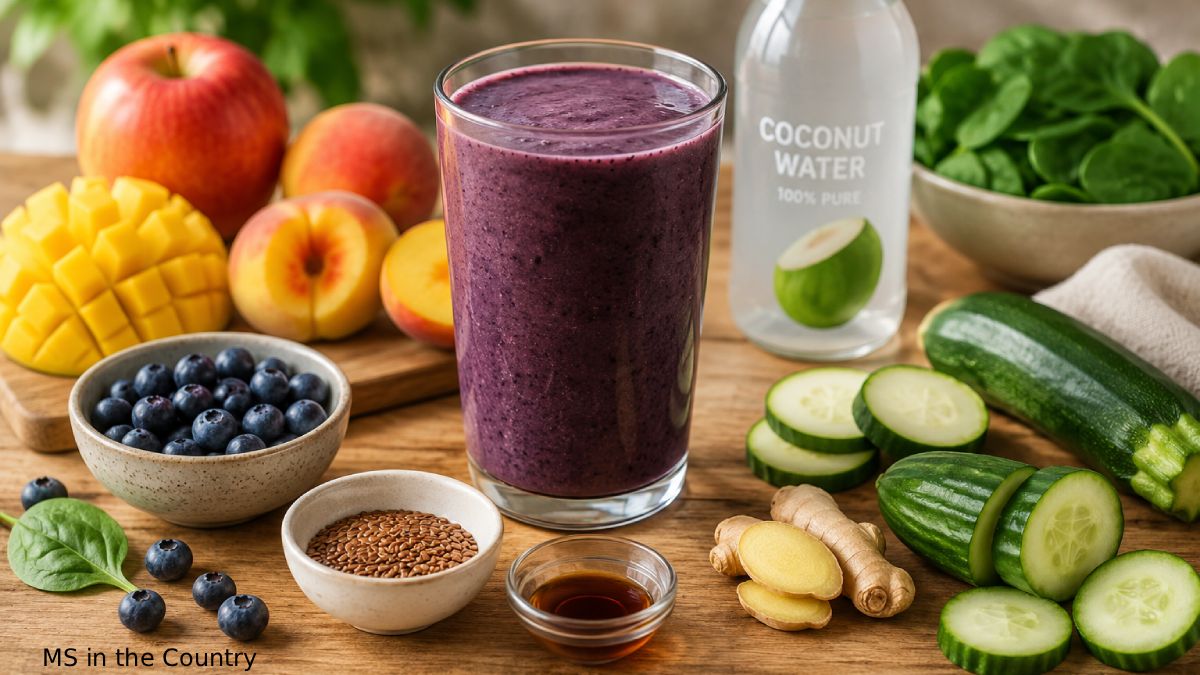 Anti-Inflammatory Smoothie for MS | Golden Sunrise Recipe