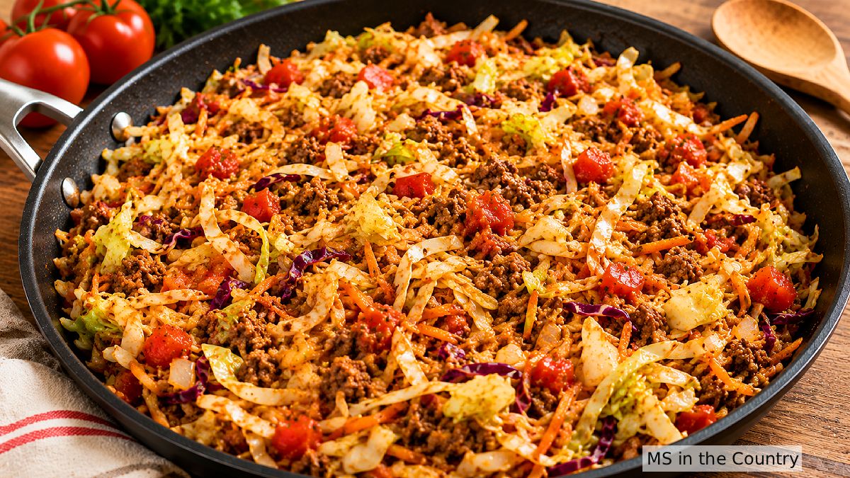 Healthy Sloppy Joe Recipe with Coleslaw Mix (MS-Friendly & One-Skillet Easy)