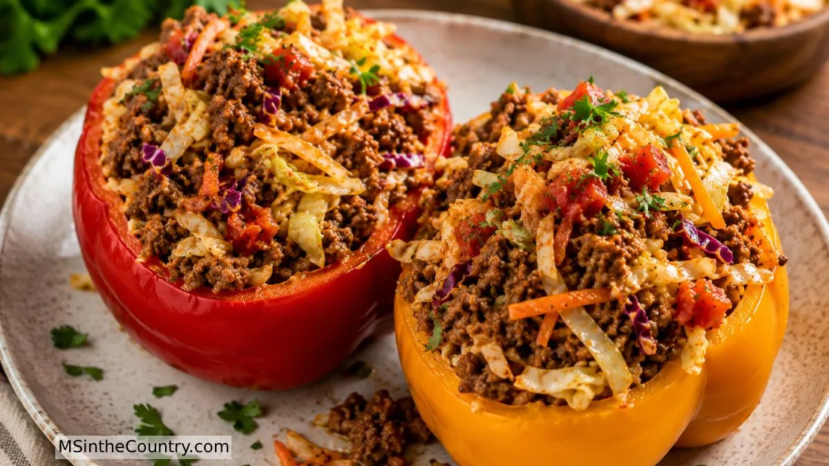 The Best Easy Healthy Stuffed Peppers Recipe (MS-Friendly & Ready in 40 Minutes)