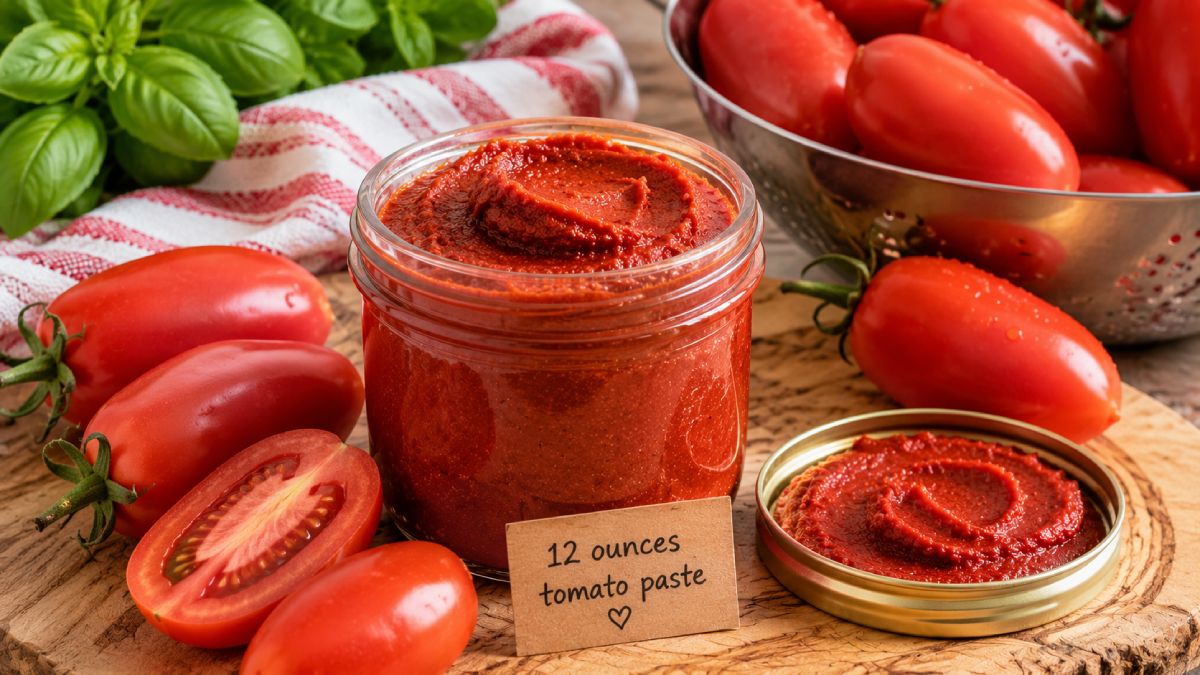 Homemade Tomato Paste Recipe (The Easiest Way to Preserve Your Garden)