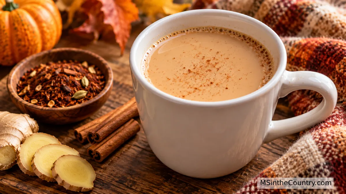 Easy Caffeine-Free Chai Latte (Dairy-Free & Delicious)