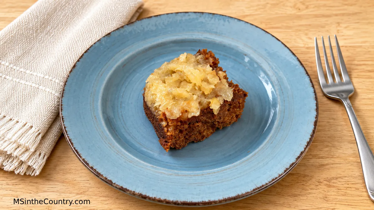 Easy Gluten-Free Pineapple Upside-Down Cake (6 Ingredients)