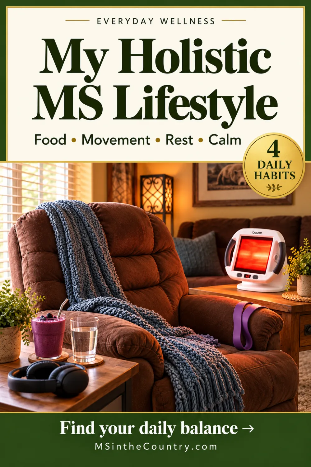 Holistic MS Lifestyle inspiration and natural MS living tips